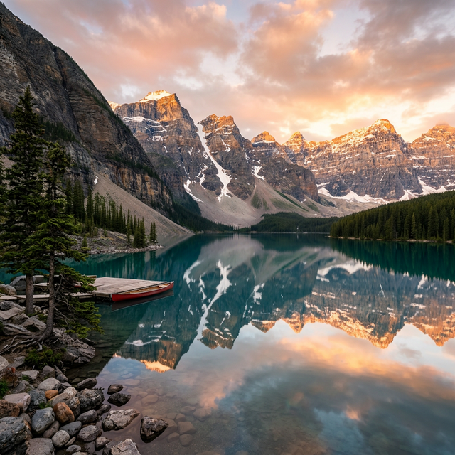 Bear Lake at Sunrise
